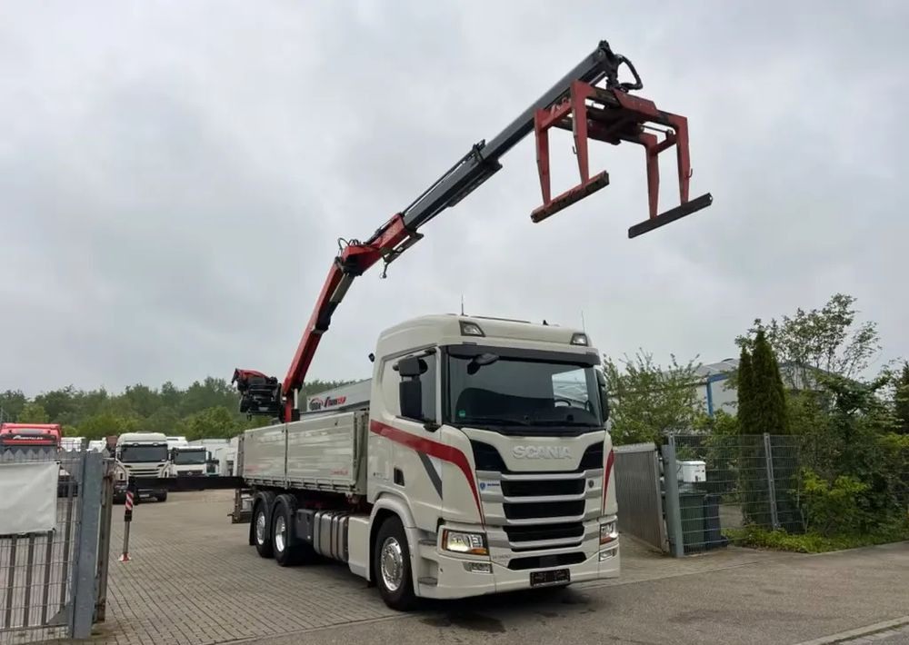 Scania R500 Baustoff / 2-stronna wywrotka Schwarzmüller /HDS Fassi F215 / Euro 6 / Napęd na tylną oś - Kravas automašīna pašizgāzējs, Kravas auto ar manipulatoru: foto 5 Scania R500 Baustoff / 2-stronna wywrotka Schwarzmüller /HDS Fassi F215 / Euro 6 / Napęd na tylną oś - Kravas automašīna pašizgāzējs, Kravas auto ar manipulatoru: foto 5