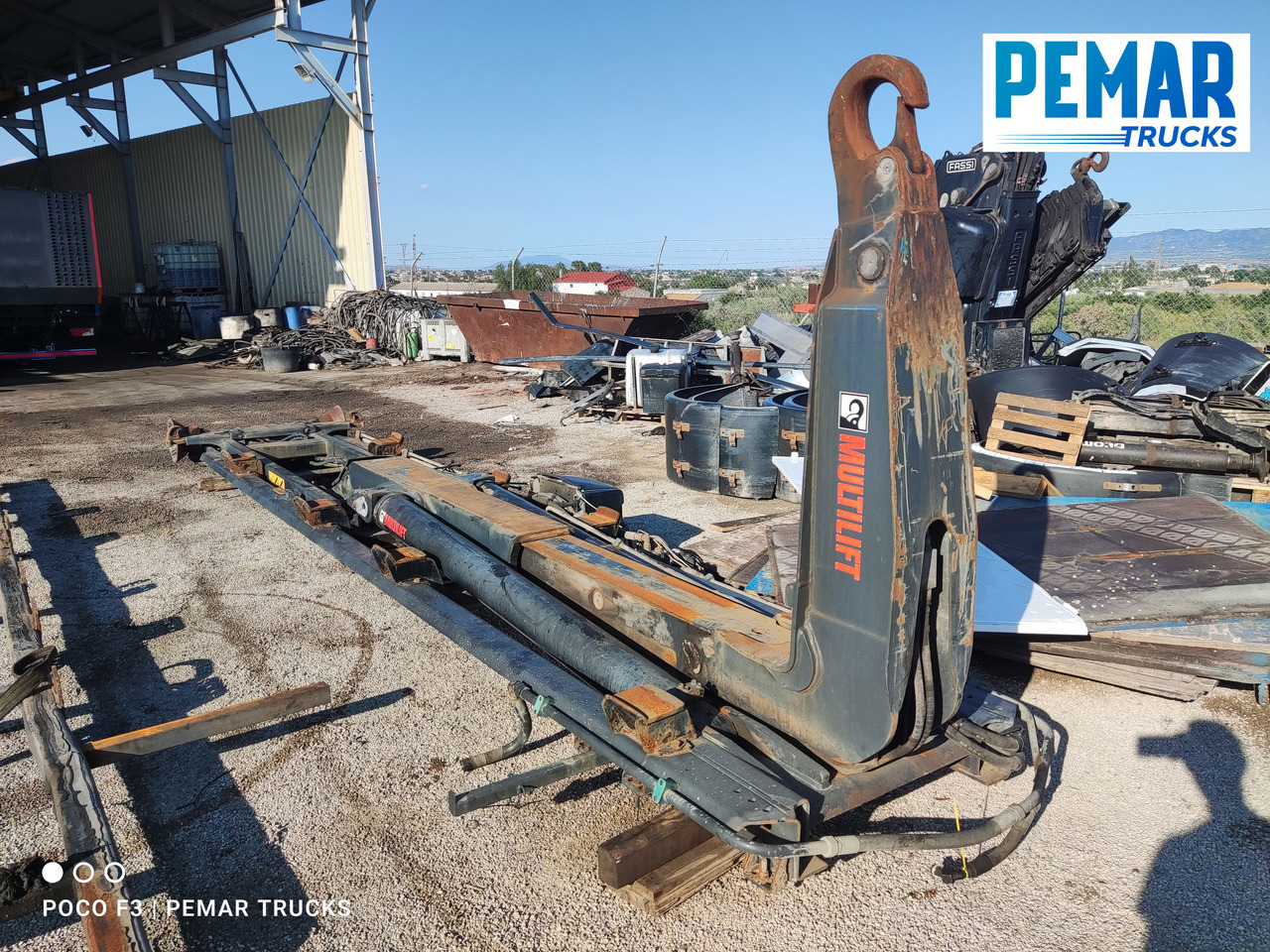 EQUIPOS HIAB MULTILIFT 21T BRAZO ARTICULADO - Instrument/ Aprīkojums: foto 2 EQUIPOS HIAB MULTILIFT 21T BRAZO ARTICULADO - Instrument/ Aprīkojums: foto 2