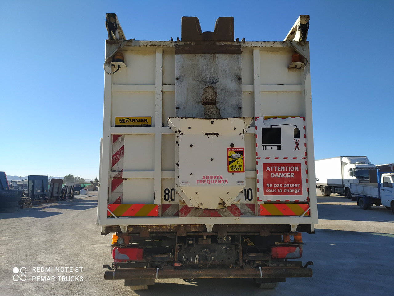 Noņemamā virsbūve atkritumiem GARNIER CONTENEDOR BASURERO COMPACTADOR: foto 13