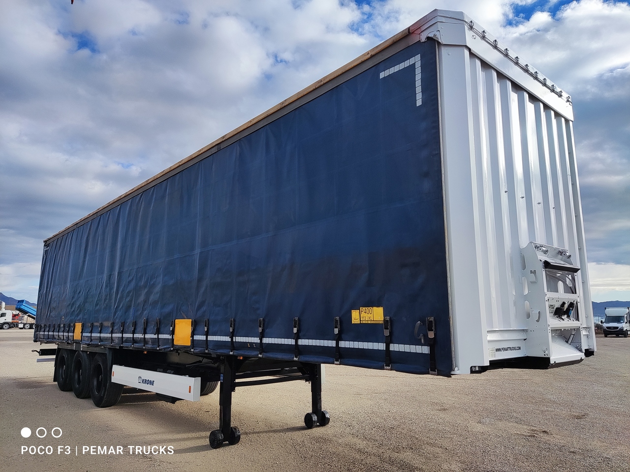 KRONE SD TAUTLINER - Tenta puspiekabe: foto 3 KRONE SD TAUTLINER - Tenta puspiekabe: foto 3