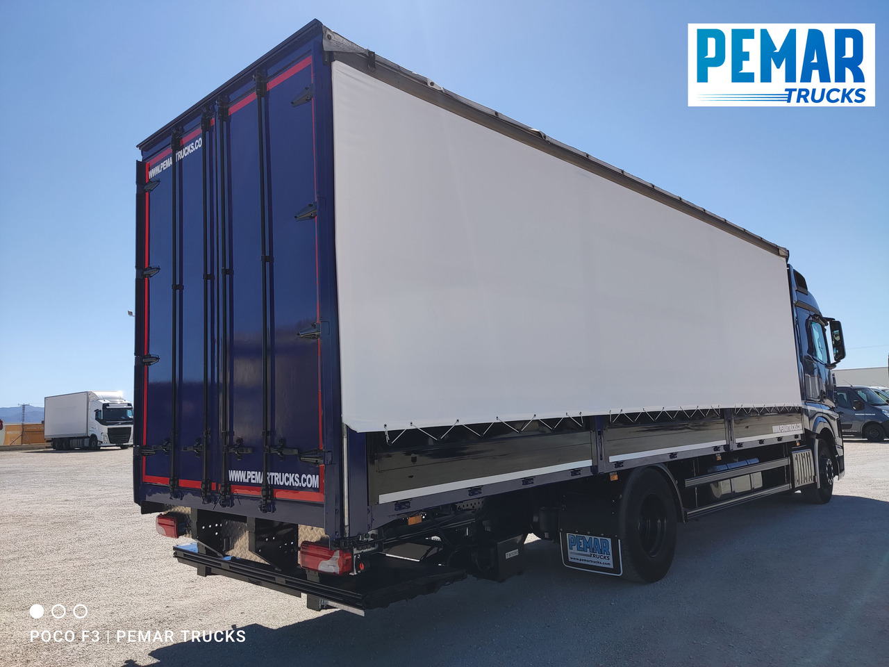 MERCEDES-BENZ ACTROS 1836 SEMITAUTLINER 18T - Kravas automašīna ar tentu: foto 5 MERCEDES-BENZ ACTROS 1836 SEMITAUTLINER 18T - Kravas automašīna ar tentu: foto 5