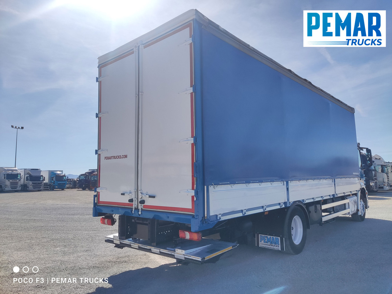 MERCEDES-BENZ ANTOS 1827 SEMITAUTLINER RETARDER - Kravas automašīna ar tentu: foto 5 MERCEDES-BENZ ANTOS 1827 SEMITAUTLINER RETARDER - Kravas automašīna ar tentu: foto 5