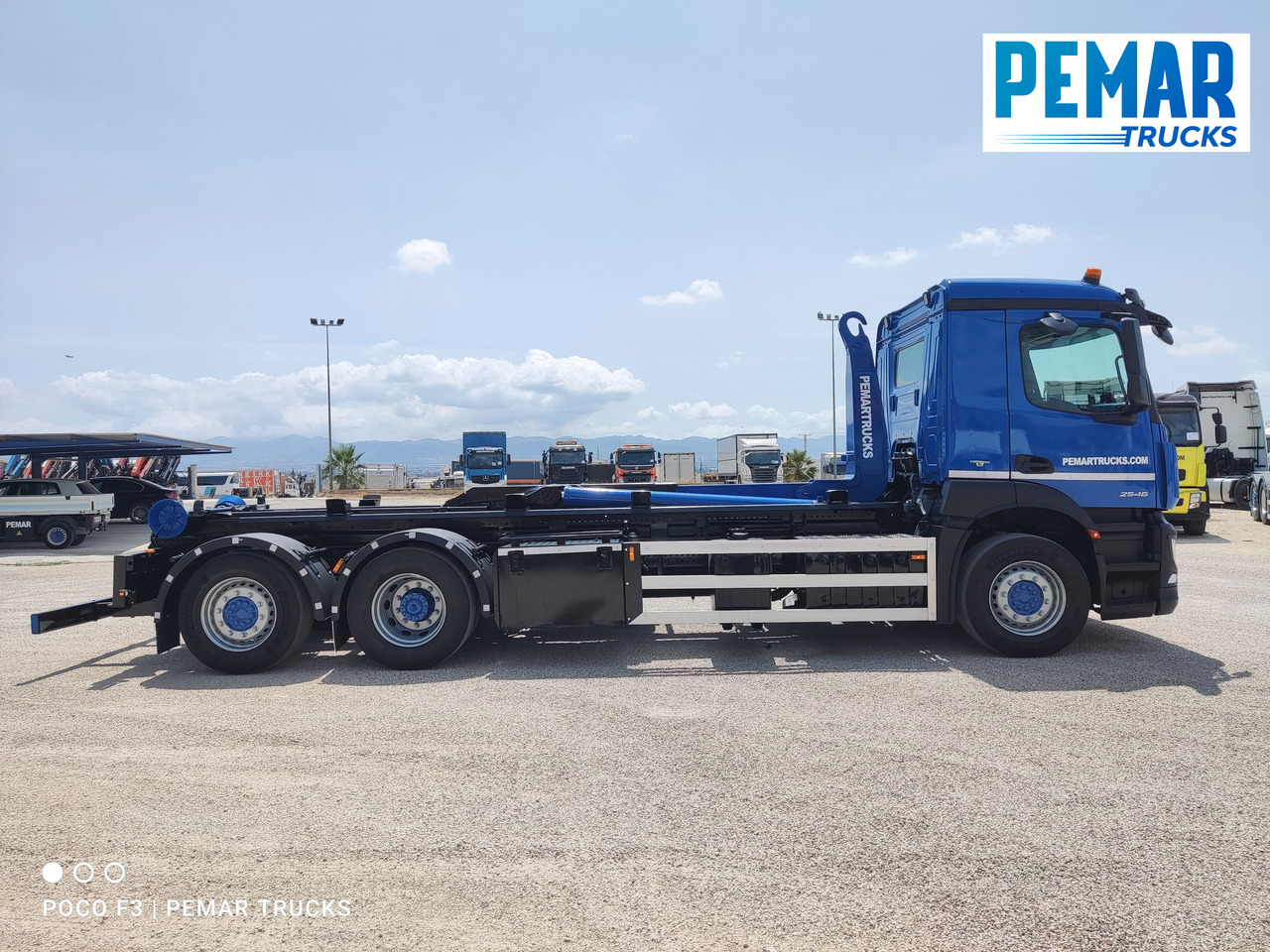 MERCEDES-BENZ ANTOS 2546 6X2 MULTILIFT - Konteineru vedējs/ Kravas automašīna ar noņemamā virsbūve: foto 5 MERCEDES-BENZ ANTOS 2546 6X2 MULTILIFT - Konteineru vedējs/ Kravas automašīna ar noņemamā virsbūve: foto 5