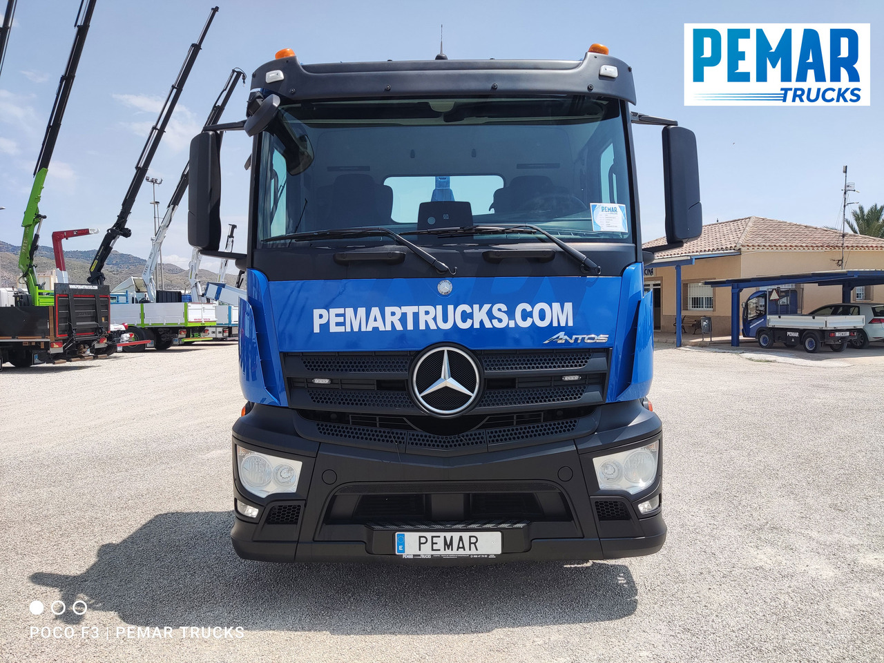 MERCEDES-BENZ ANTOS 2546 6X2 MULTILIFT - Konteineru vedējs/ Kravas automašīna ar noņemamā virsbūve: foto 3 MERCEDES-BENZ ANTOS 2546 6X2 MULTILIFT - Konteineru vedējs/ Kravas automašīna ar noņemamā virsbūve: foto 3