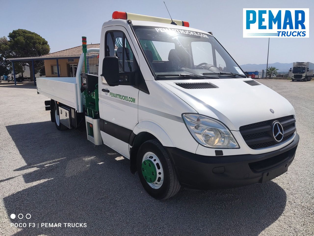 MERCEDES-BENZ SPRINTER 515 CDI GRUA CAJA FIJA 150 CV - Bortu kravas automašīna/ Platforma, Kravas auto ar manipulatoru: foto 3 MERCEDES-BENZ SPRINTER 515 CDI GRUA CAJA FIJA 150 CV - Bortu kravas automašīna/ Platforma, Kravas auto ar manipulatoru: foto 3