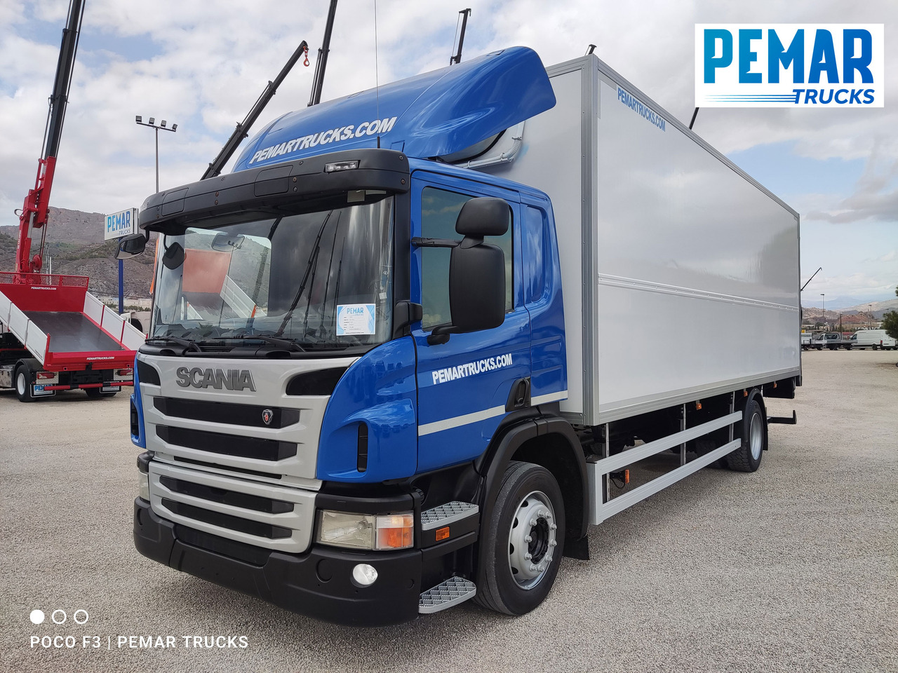 SCANIA P 230 CAJA CERRADA 16.5T - Kravas automašīna ar slēgto virsbūvi: foto 1 SCANIA P 230 CAJA CERRADA 16.5T - Kravas automašīna ar slēgto virsbūvi: foto 1