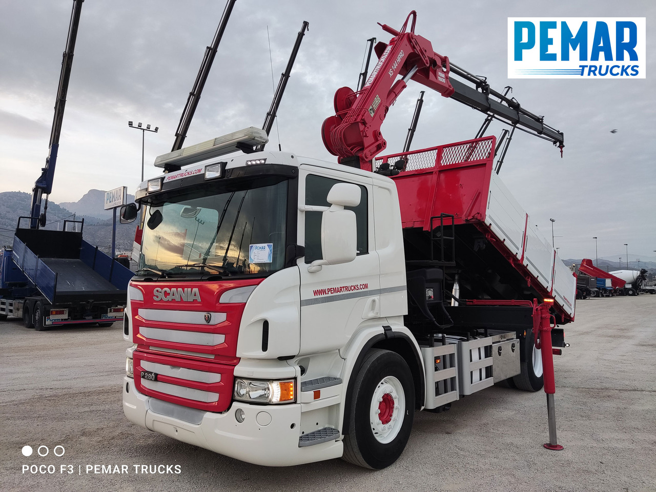 SCANIA P 280 GRUA BASCULANTE 18T EURO 6 - Kravas auto ar manipulatoru: foto 1 SCANIA P 280 GRUA BASCULANTE 18T EURO 6 - Kravas auto ar manipulatoru: foto 1