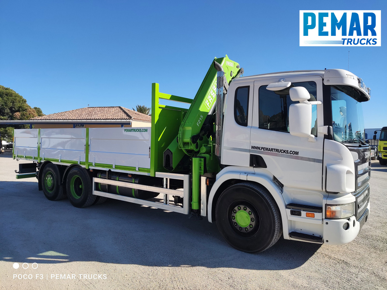 SCANIA P 310 6X2 GRUA CAJA FIJA FASSI F 210 - Kravas auto ar manipulatoru: foto 5 SCANIA P 310 6X2 GRUA CAJA FIJA FASSI F 210 - Kravas auto ar manipulatoru: foto 5
