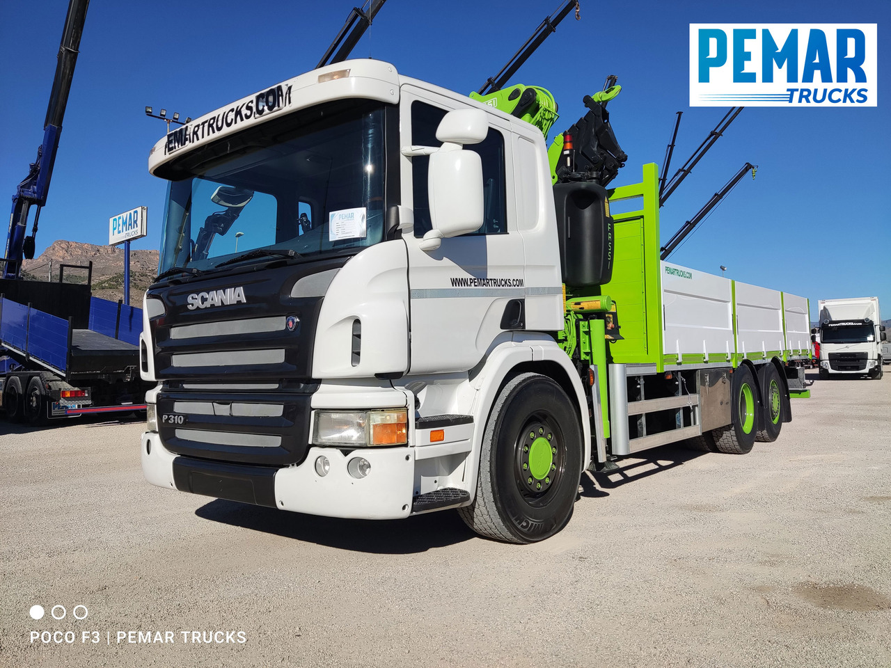 SCANIA P 310 6X2 GRUA CAJA FIJA FASSI F 210 - Kravas auto ar manipulatoru: foto 2 SCANIA P 310 6X2 GRUA CAJA FIJA FASSI F 210 - Kravas auto ar manipulatoru: foto 2