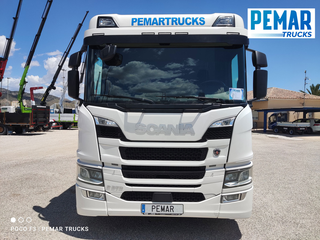 SCANIA P 370 4X2 GRUA CAJA FIJA - Bortu kravas automašīna/ Platforma, Kravas auto ar manipulatoru: foto 3 SCANIA P 370 4X2 GRUA CAJA FIJA - Bortu kravas automašīna/ Platforma, Kravas auto ar manipulatoru: foto 3