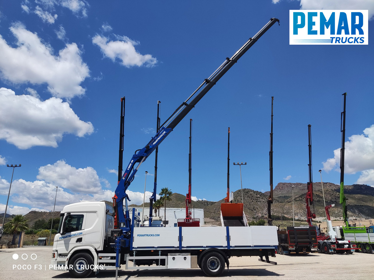 SCANIA P 370 GRUA CAJA FIJA 18T - Kravas auto ar manipulatoru: foto 5 SCANIA P 370 GRUA CAJA FIJA 18T - Kravas auto ar manipulatoru: foto 5