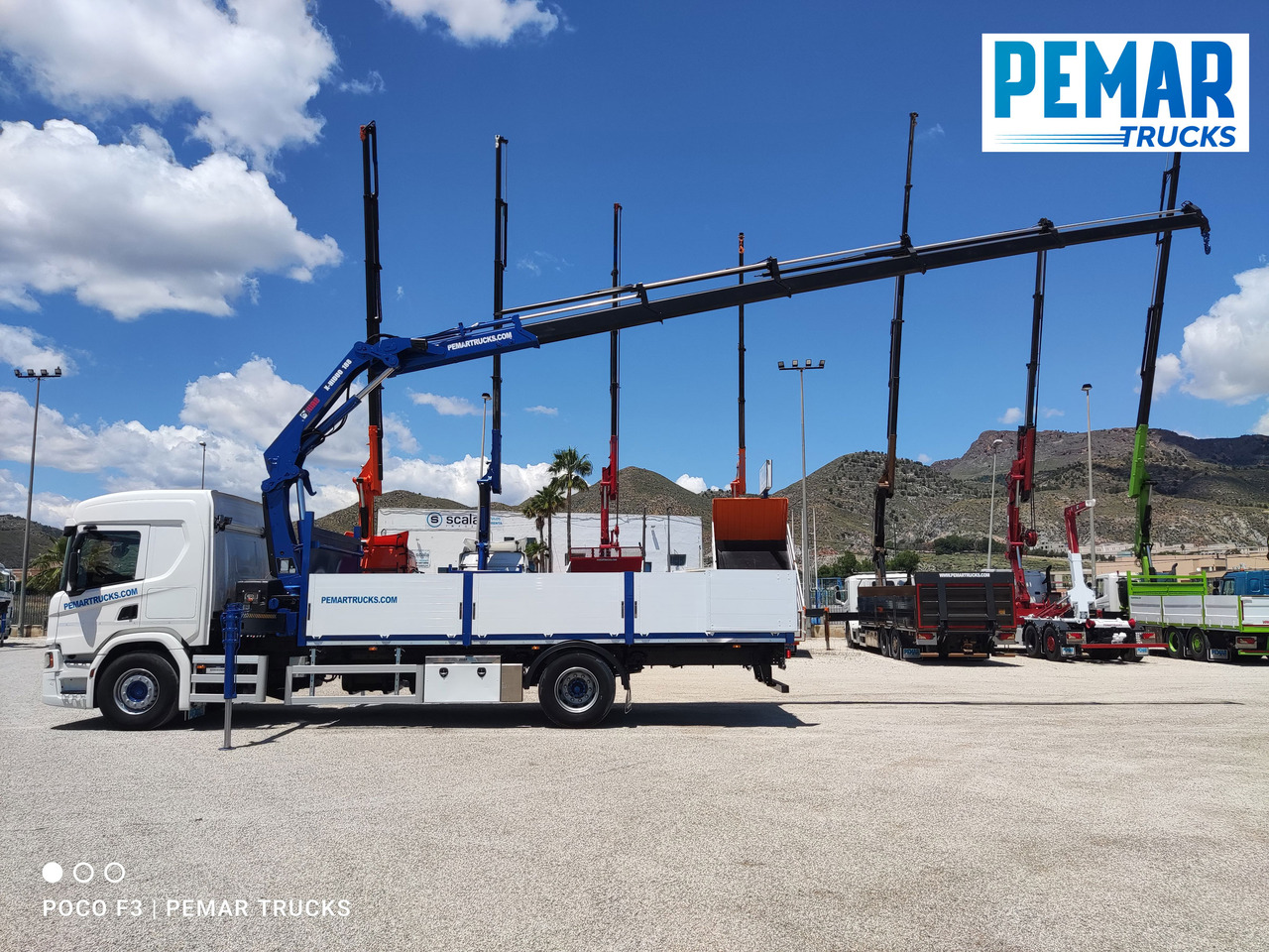 SCANIA P 370 GRUA CAJA FIJA 18T - Kravas auto ar manipulatoru: foto 4 SCANIA P 370 GRUA CAJA FIJA 18T - Kravas auto ar manipulatoru: foto 4