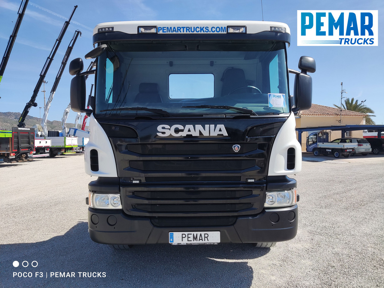 SCANIA P 410 8X4 CHASIS EURO 6 - Šasija kravas automašīna: foto 2 SCANIA P 410 8X4 CHASIS EURO 6 - Šasija kravas automašīna: foto 2