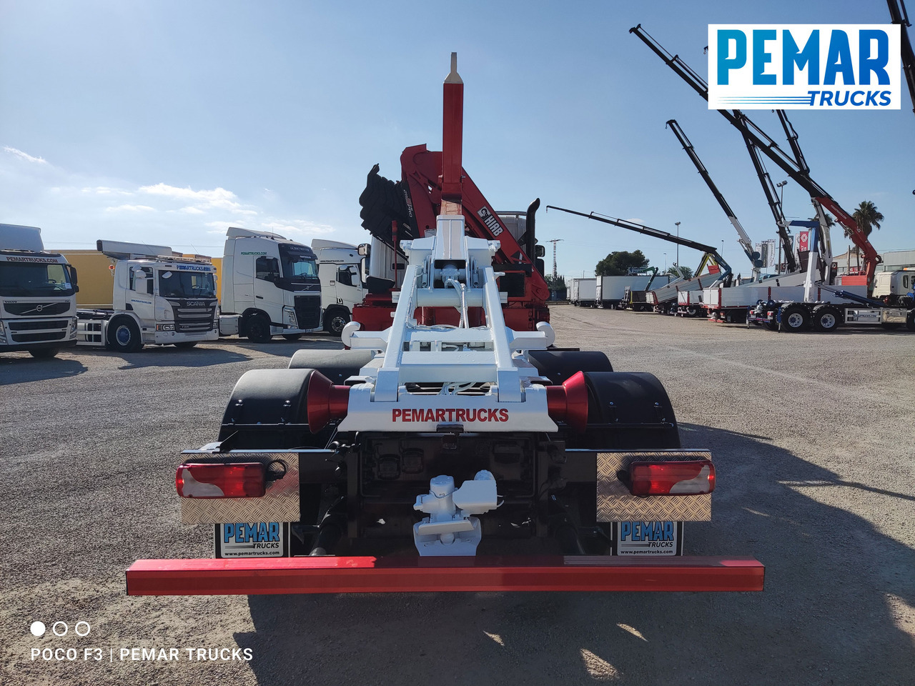 Kravas auto ar manipulatoru SCANIA P 420 GRUA GANCHO MULTILIFT 6X2: foto 12