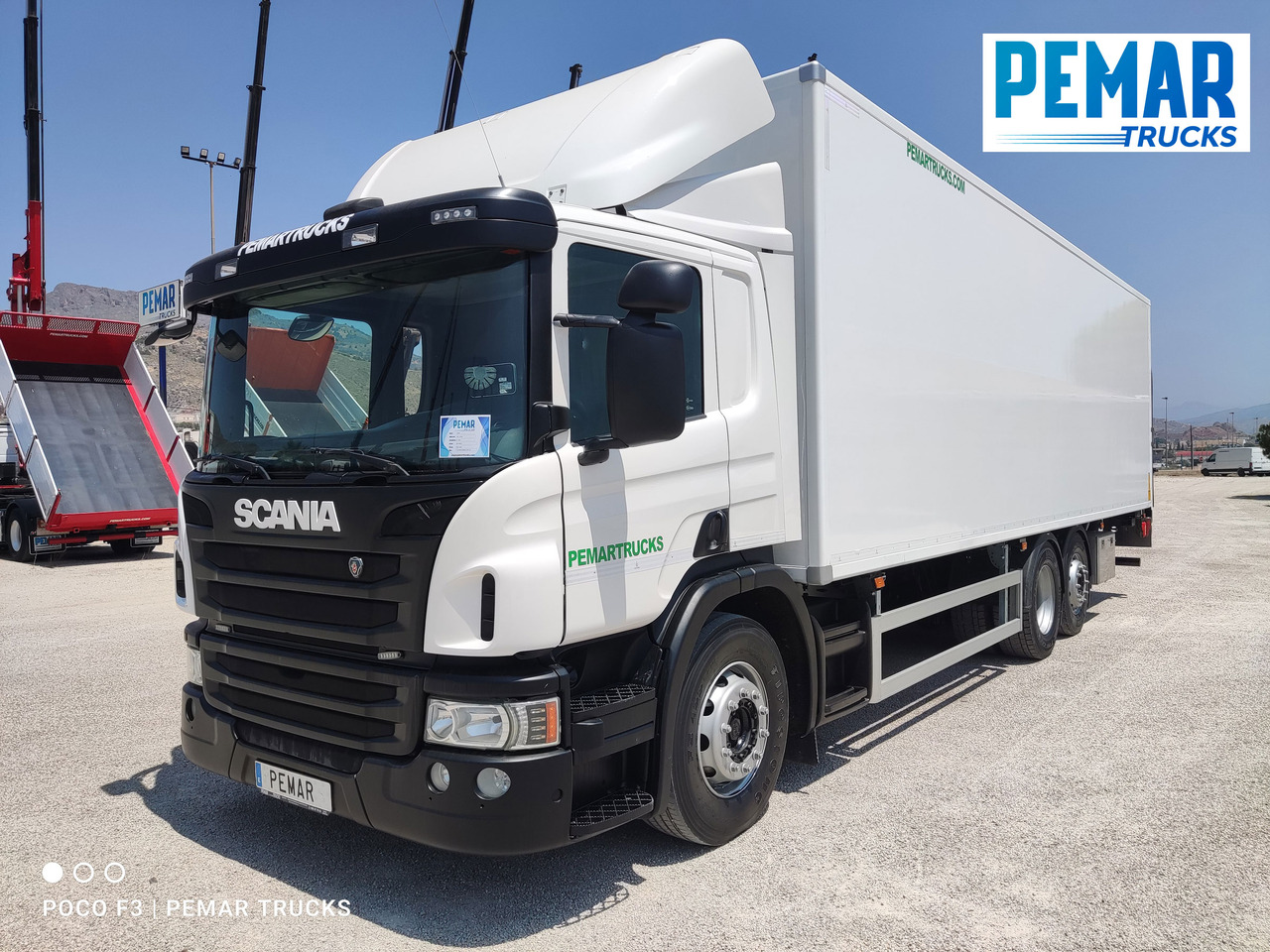 SCANIA P 450 6X2 CAJA CERRADA EURO 6 - Kravas automašīna ar slēgto virsbūvi: foto 1 SCANIA P 450 6X2 CAJA CERRADA EURO 6 - Kravas automašīna ar slēgto virsbūvi: foto 1