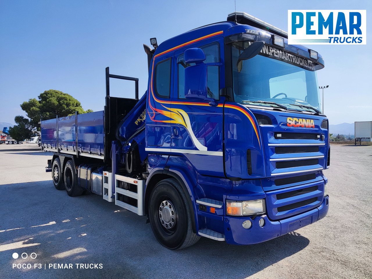 SCANIA R 420 6X2 GRUA PALFINGER PK 23002 BASCULANTE - Kravas automašīna pašizgāzējs, Kravas auto ar manipulatoru: foto 4 SCANIA R 420 6X2 GRUA PALFINGER PK 23002 BASCULANTE - Kravas automašīna pašizgāzējs, Kravas auto ar manipulatoru: foto 4