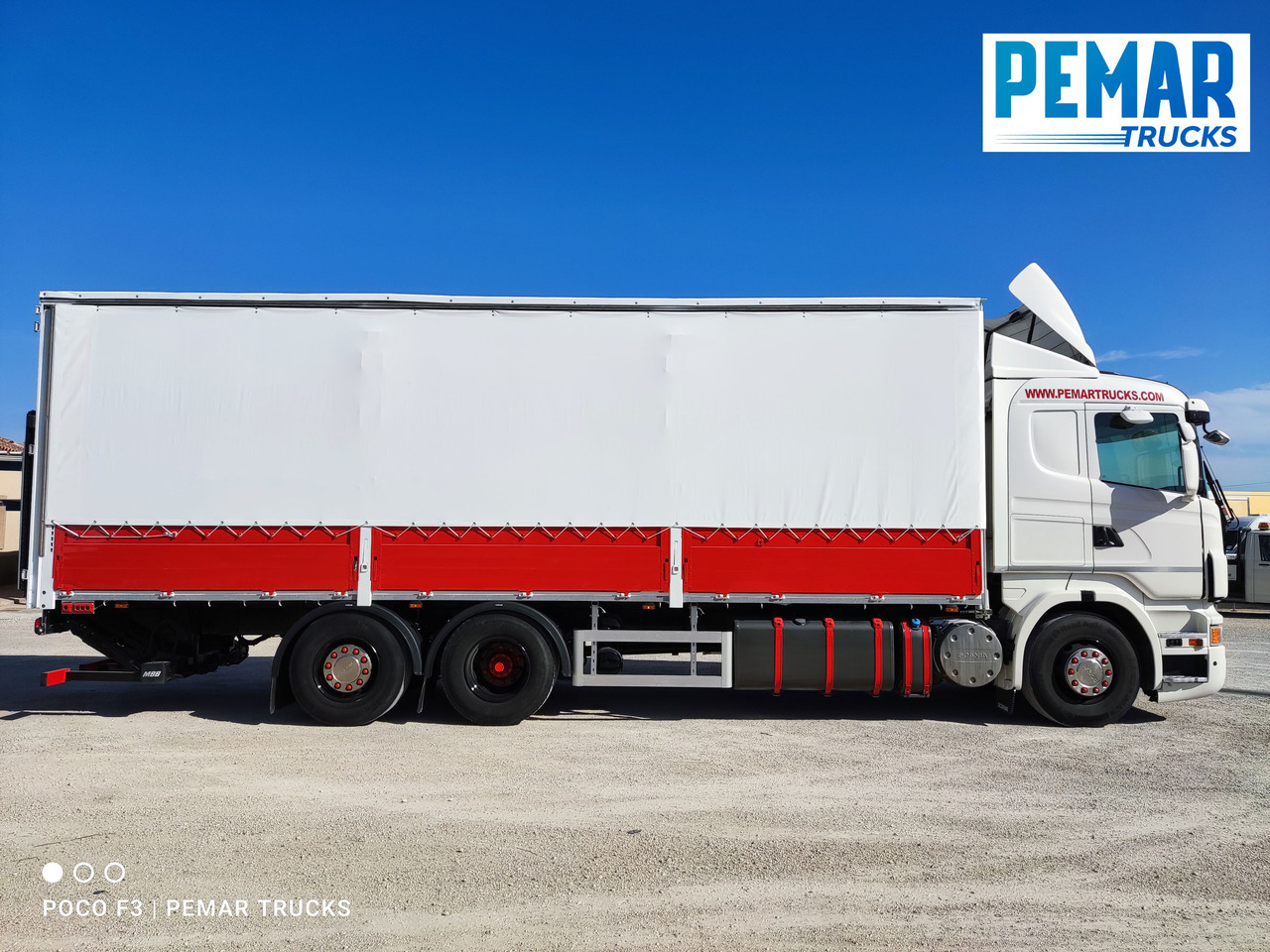 SCANIA R 440 6X2 SEMITAUTLINER - Kravas automašīna ar tentu: foto 5 SCANIA R 440 6X2 SEMITAUTLINER - Kravas automašīna ar tentu: foto 5