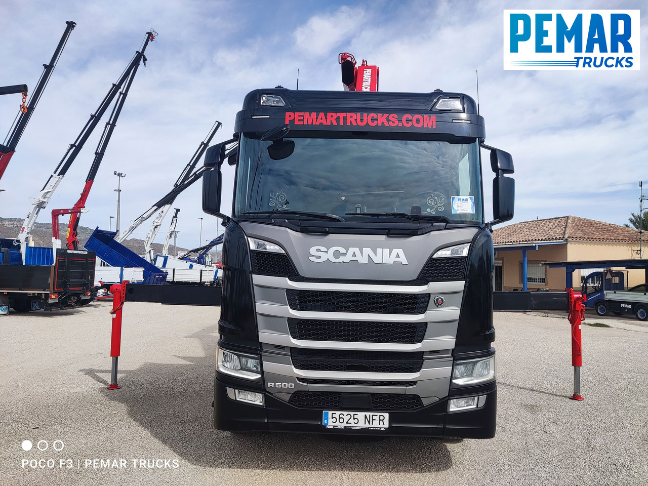 SCANIA R 500 6X2 GRUA CAJA FIJA - Kravas auto ar manipulatoru: foto 2 SCANIA R 500 6X2 GRUA CAJA FIJA - Kravas auto ar manipulatoru: foto 2