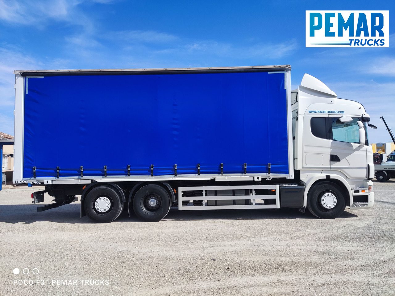 SCANIA R 500 6X2 TAUTLINER CAJA INTERCAMBIABLE - Konteineru vedējs/ Kravas automašīna ar noņemamā virsbūve: foto 4 SCANIA R 500 6X2 TAUTLINER CAJA INTERCAMBIABLE - Konteineru vedējs/ Kravas automašīna ar noņemamā virsbūve: foto 4