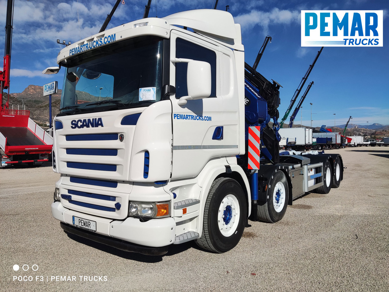 SCANIA R 500 GRUA GANCHO MULTILIFT - Konteineru vedējs/ Kravas automašīna ar noņemamā virsbūve, Kravas auto ar manipulatoru: foto 2 SCANIA R 500 GRUA GANCHO MULTILIFT - Konteineru vedējs/ Kravas automašīna ar noņemamā virsbūve, Kravas auto ar manipulatoru: foto 2