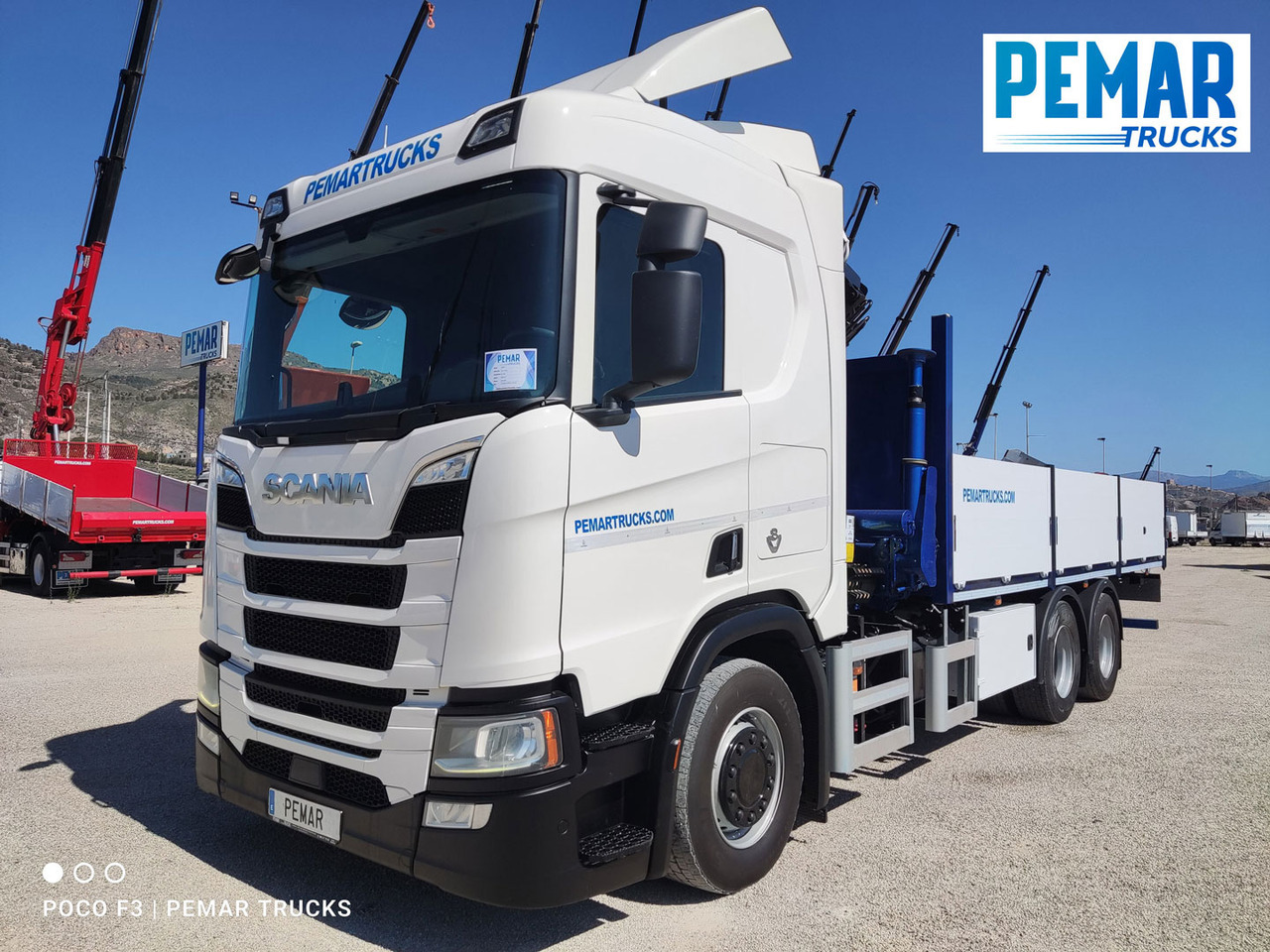 SCANIA R 520 6X2 GRUA CAJA FIJA - Kravas auto ar manipulatoru: foto 3 SCANIA R 520 6X2 GRUA CAJA FIJA - Kravas auto ar manipulatoru: foto 3