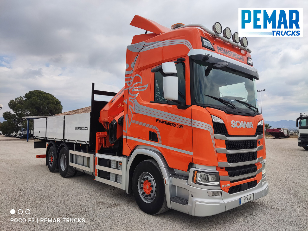 SCANIA R 540 6X2 GRUA CAJA FIJA - Bortu kravas automašīna/ Platforma, Kravas auto ar manipulatoru: foto 4 SCANIA R 540 6X2 GRUA CAJA FIJA - Bortu kravas automašīna/ Platforma, Kravas auto ar manipulatoru: foto 4