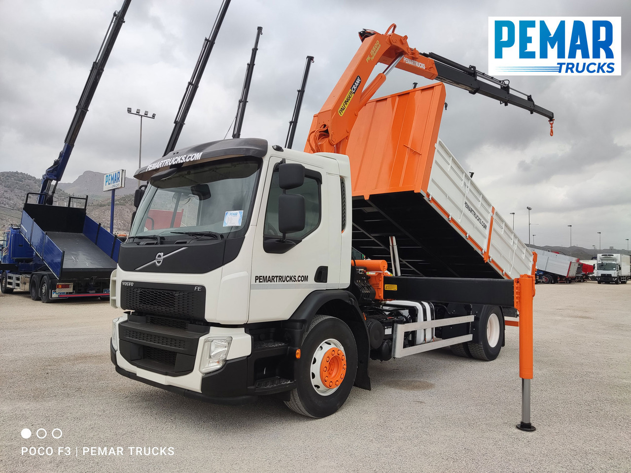 VOLVO FE 280 GRUA BASCULANTE 18T EURO 6 - Kravas auto ar manipulatoru: foto 1 VOLVO FE 280 GRUA BASCULANTE 18T EURO 6 - Kravas auto ar manipulatoru: foto 1