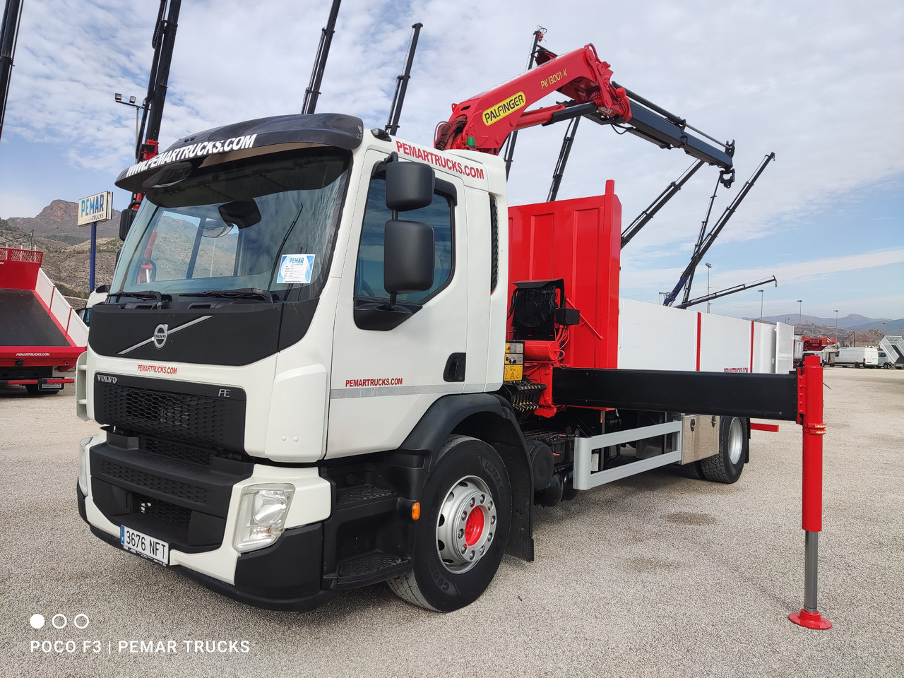 VOLVO FE 280 GRUA CAJA FIJA 18T EURO 6 - Kravas auto ar manipulatoru: foto 1 VOLVO FE 280 GRUA CAJA FIJA 18T EURO 6 - Kravas auto ar manipulatoru: foto 1