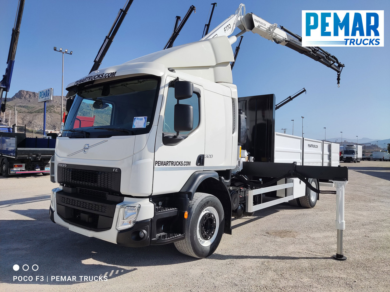 VOLVO FE 320 GRUA CAJA FIJA 18T EURO 6 - Kravas auto ar manipulatoru: foto 1 VOLVO FE 320 GRUA CAJA FIJA 18T EURO 6 - Kravas auto ar manipulatoru: foto 1