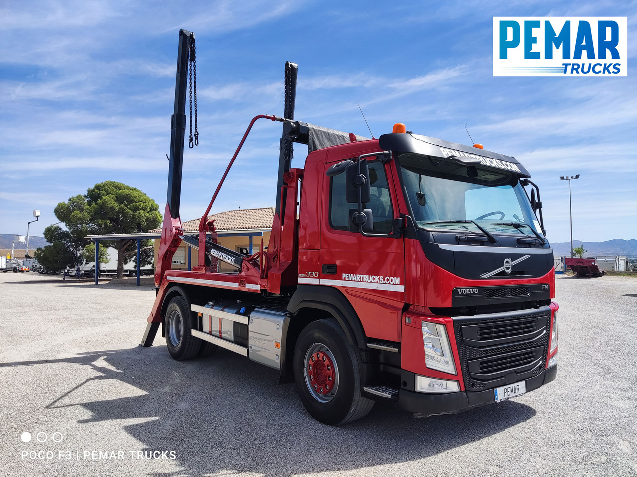 VOLVO FM 330 PORTACONTENEDOR CADENAS 18T - Būvgružu konteineru vedējs: foto 3 VOLVO FM 330 PORTACONTENEDOR CADENAS 18T - Būvgružu konteineru vedējs: foto 3