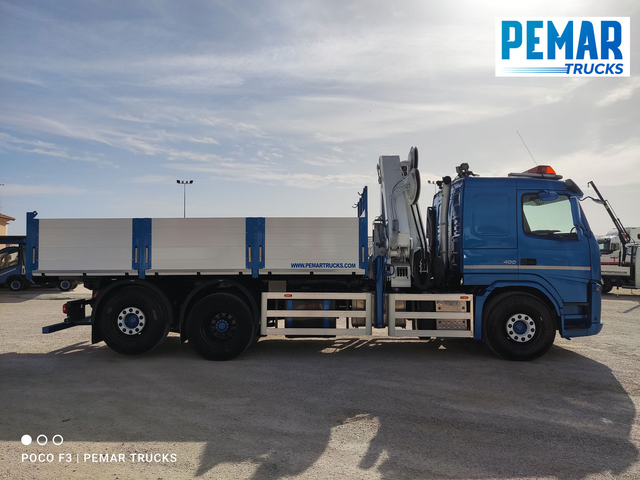 VOLVO FM 400 6X2 GRUA PALFINGER PK 23002 BASCULANTE - Kravas automašīna pašizgāzējs, Kravas auto ar manipulatoru: foto 5 VOLVO FM 400 6X2 GRUA PALFINGER PK 23002 BASCULANTE - Kravas automašīna pašizgāzējs, Kravas auto ar manipulatoru: foto 5