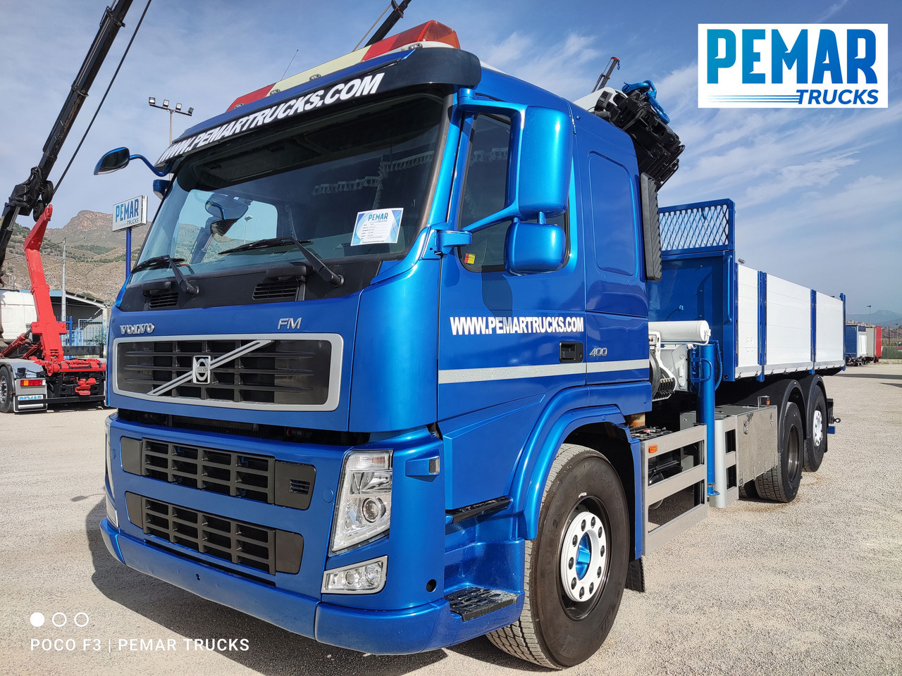 VOLVO FM 400 6X2 GRUA PALFINGER PK 23002 BASCULANTE - Kravas automašīna pašizgāzējs, Kravas auto ar manipulatoru: foto 2 VOLVO FM 400 6X2 GRUA PALFINGER PK 23002 BASCULANTE - Kravas automašīna pašizgāzējs, Kravas auto ar manipulatoru: foto 2