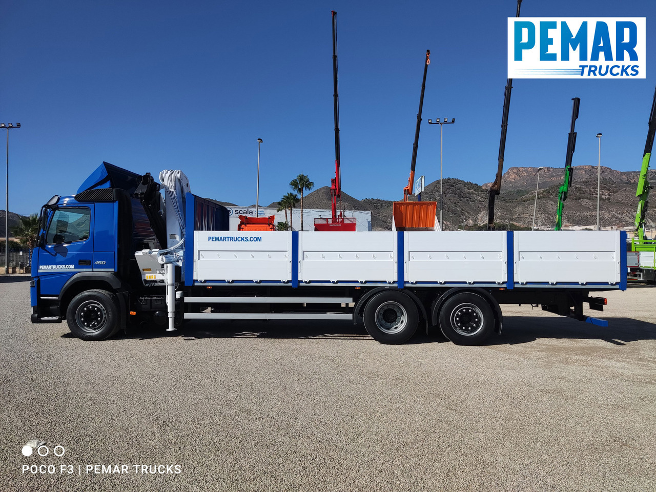 VOLVO FM 450 6X2 GRUA CAJA FIJA EURO 6 līzingu VOLVO FM 450 6X2 GRUA CAJA FIJA EURO 6: foto 9