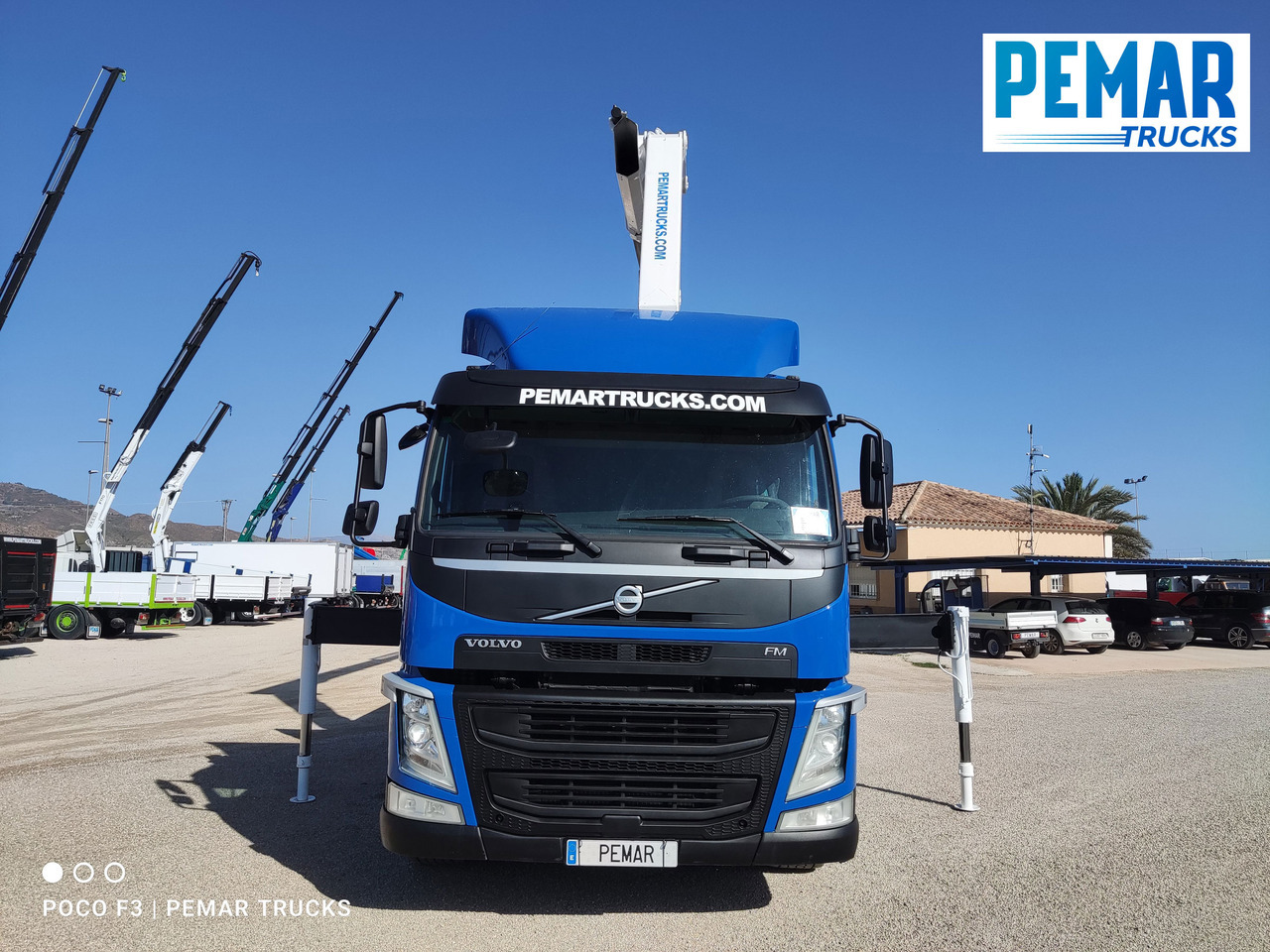 VOLVO FM 450 6X2 GRUA CAJA FIJA EURO 6 līzingu VOLVO FM 450 6X2 GRUA CAJA FIJA EURO 6: foto 14