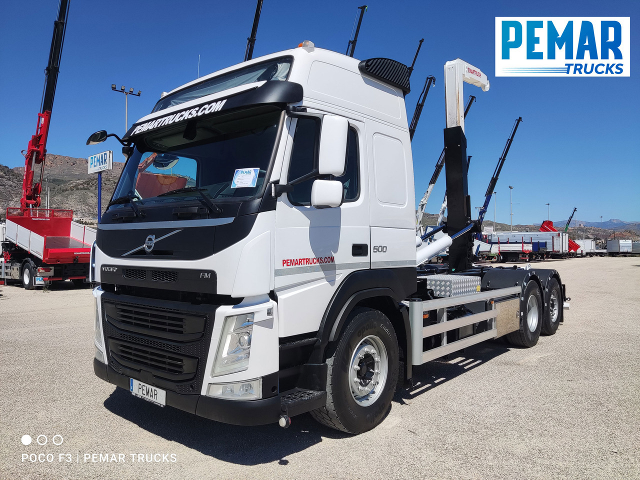 VOLVO FM 500 6X2 GANCHO MULTILIFT - Konteineru vedējs/ Kravas automašīna ar noņemamā virsbūve: foto 1 VOLVO FM 500 6X2 GANCHO MULTILIFT - Konteineru vedējs/ Kravas automašīna ar noņemamā virsbūve: foto 1