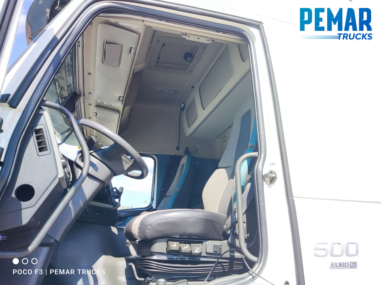 Kravas auto ar manipulatoru VOLVO FM 500 6X2 GRUA CAJA FIJA: foto 28