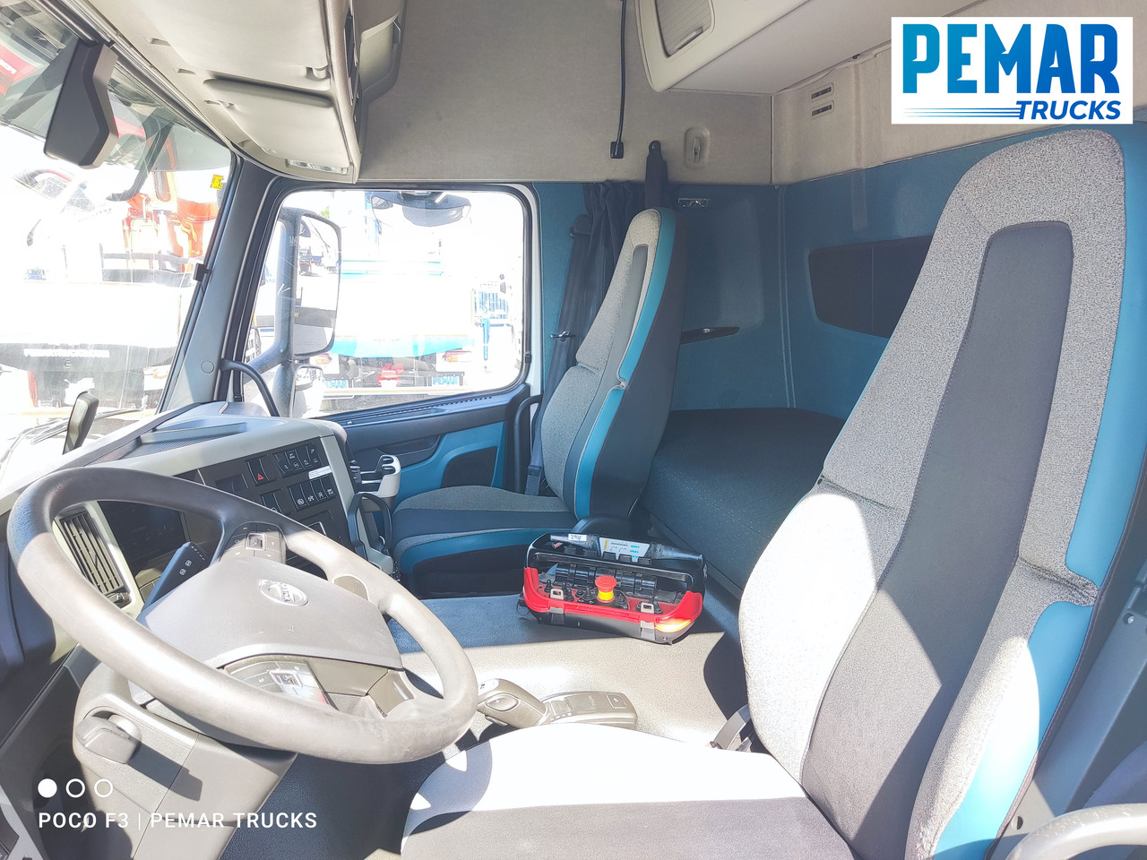 Kravas auto ar manipulatoru VOLVO FM 500 6X2 GRUA CAJA FIJA: foto 29