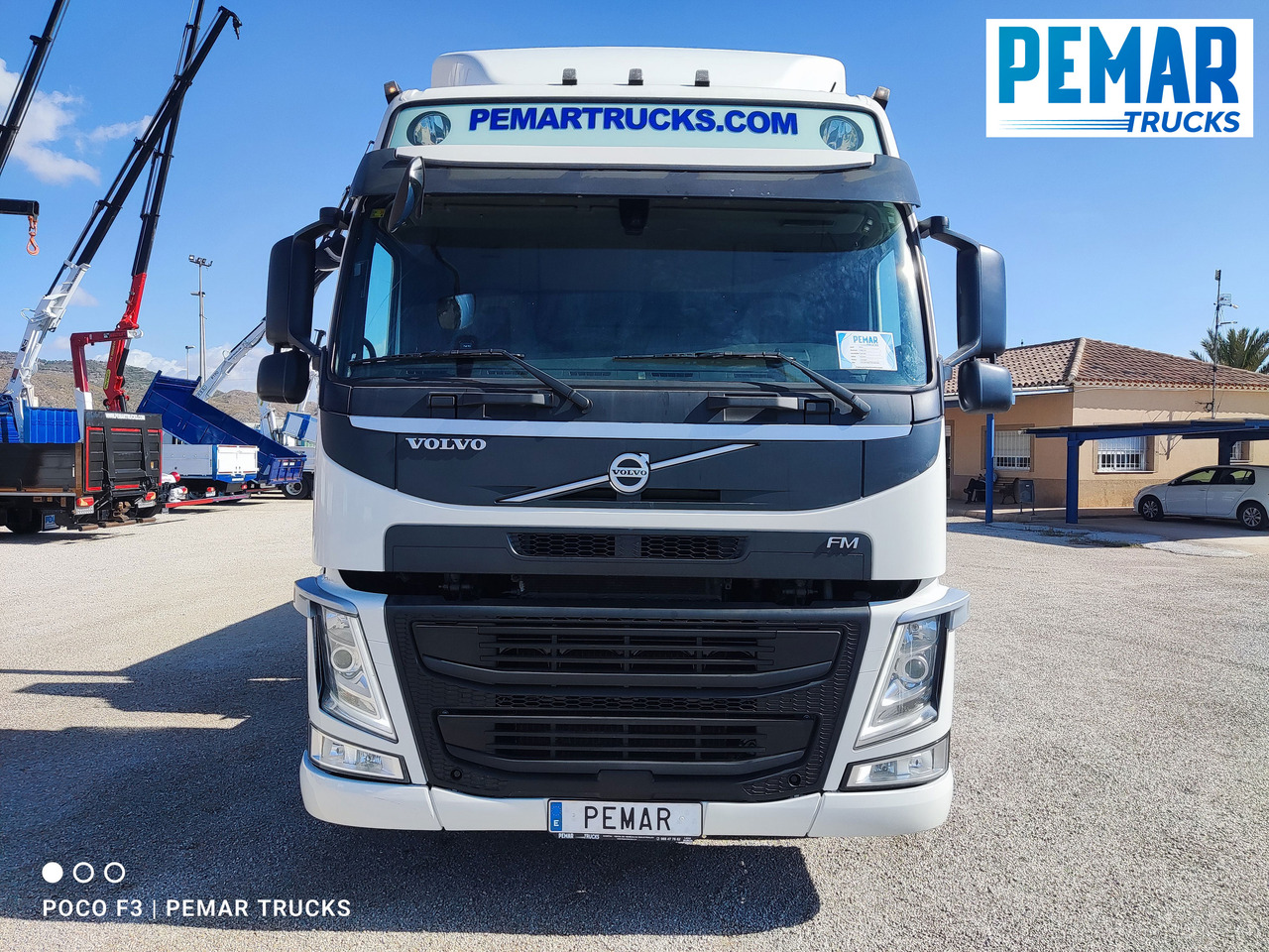 Kravas auto ar manipulatoru VOLVO FM 500 6X2 GRUA CAJA FIJA: foto 13