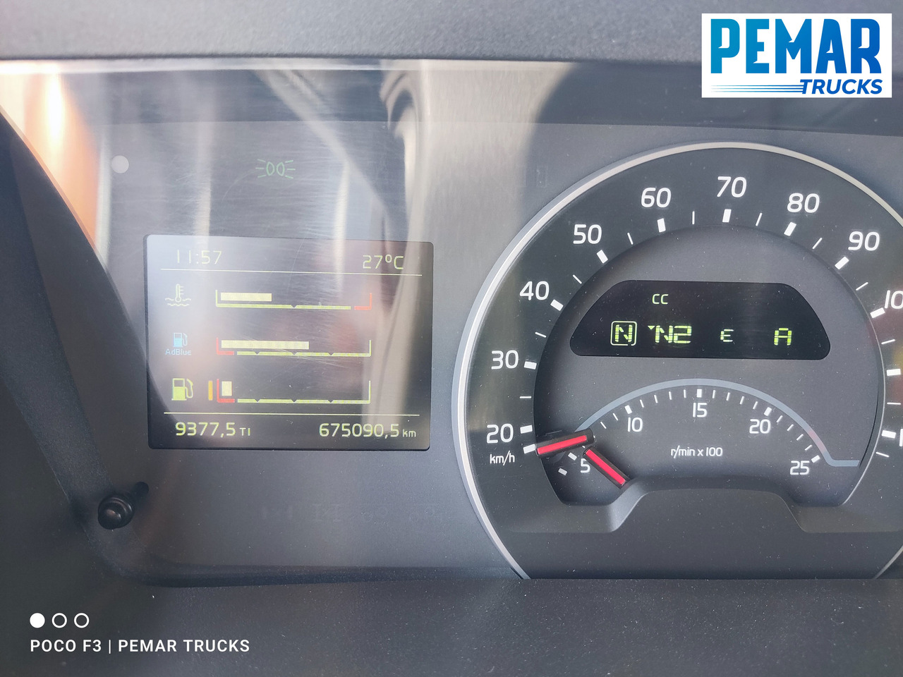 Kravas auto ar manipulatoru VOLVO FM 500 6X2 GRUA CAJA FIJA: foto 34