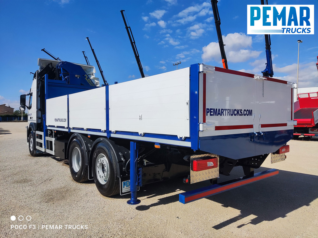 Kravas auto ar manipulatoru VOLVO FM 500 6X2 GRUA CAJA FIJA: foto 18
