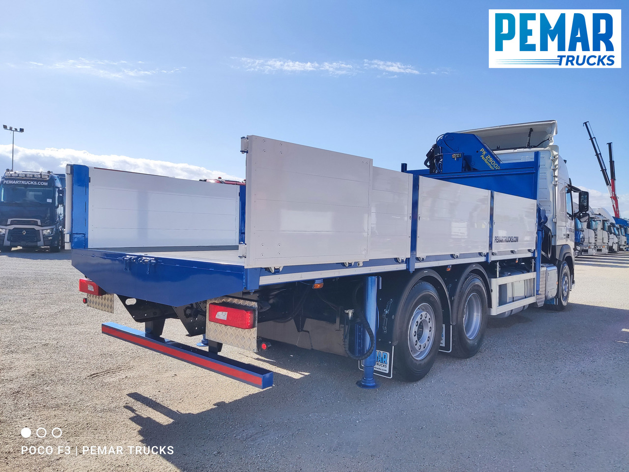Kravas auto ar manipulatoru VOLVO FM 500 6X2 GRUA CAJA FIJA: foto 20