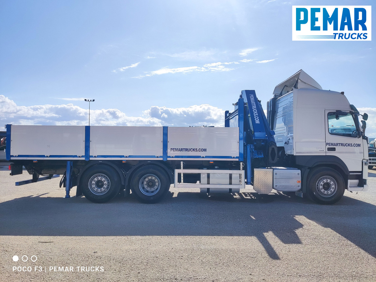 Kravas auto ar manipulatoru VOLVO FM 500 6X2 GRUA CAJA FIJA: foto 15