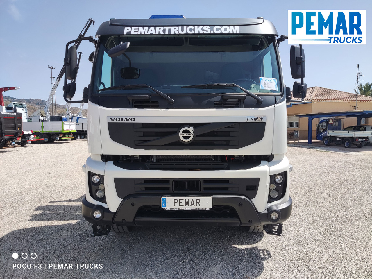 VOLVO FMX 460 8X4 GRUA CAJA FIJA ABIERTA - Bortu kravas automašīna/ Platforma: foto 3 VOLVO FMX 460 8X4 GRUA CAJA FIJA ABIERTA - Bortu kravas automašīna/ Platforma: foto 3