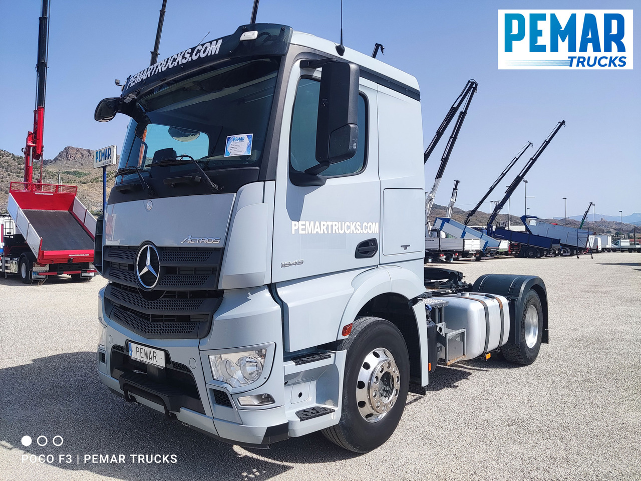 MERCEDES-BENZ ACTROS 1845 TRACTORA EQUIPO HIDRAULICO - Vilcējs: foto 1 MERCEDES-BENZ ACTROS 1845 TRACTORA EQUIPO HIDRAULICO - Vilcējs: foto 1