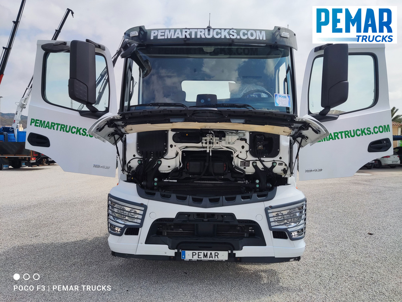Vilcējs MERCEDES-BENZ AROCS 1843 TRACTORA EQUIPO HIDRAULICO: foto 23
