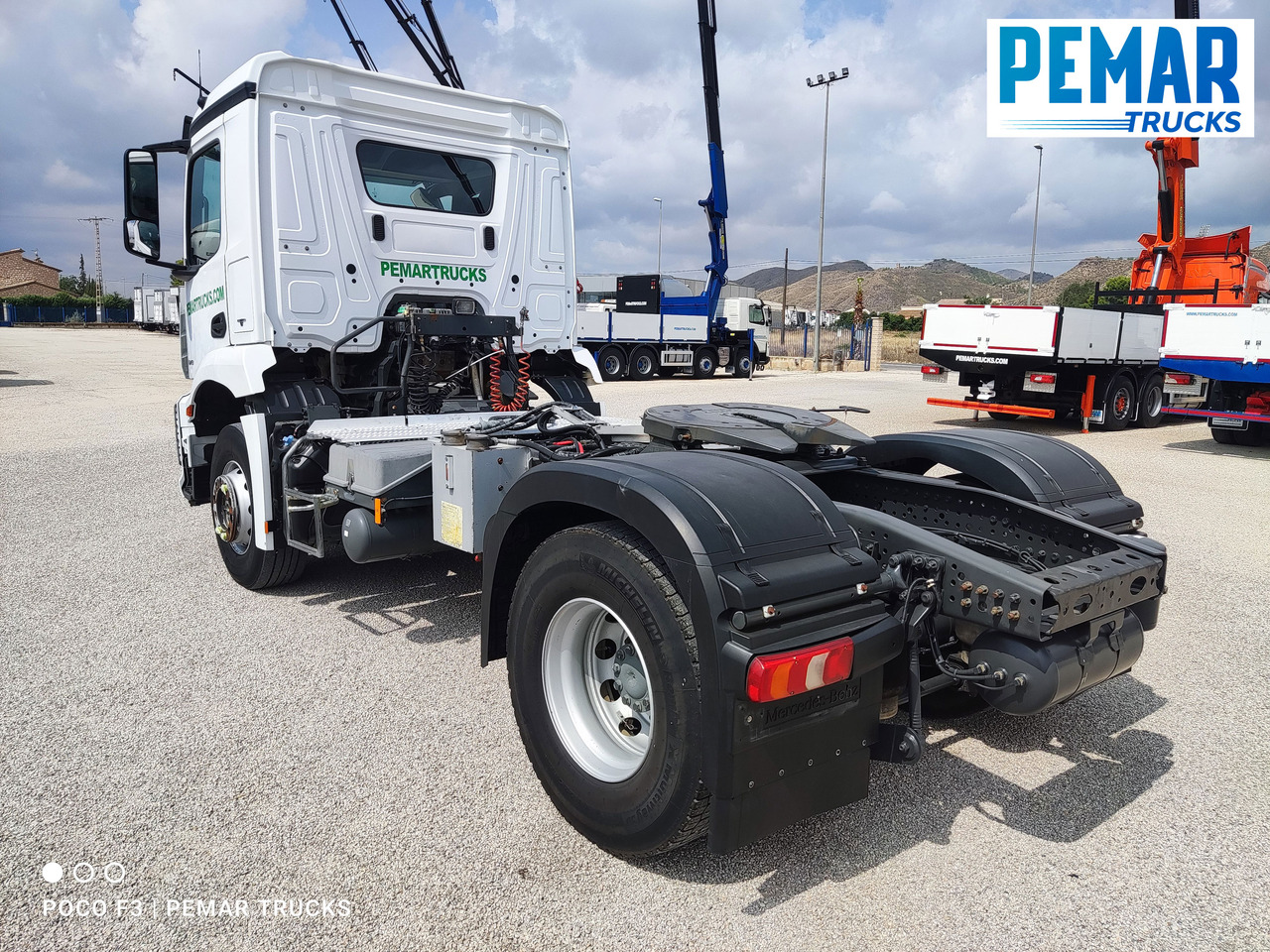 Vilcējs MERCEDES-BENZ AROCS 1843 TRACTORA EQUIPO HIDRAULICO: foto 7