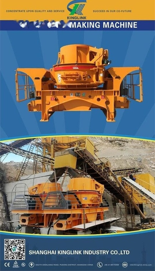 Kinglink KL10 VSI Crusher | Vertical Shaft Sand Making Crusher - Trieciena drupinātājs: foto 4 Kinglink KL10 VSI Crusher | Vertical Shaft Sand Making Crusher - Trieciena drupinātājs: foto 4
