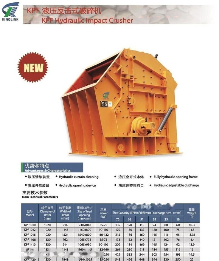 Kinglink KPF1420 HSI Impactor Crusher - Trieciena drupinātājs: foto 4 Kinglink KPF1420 HSI Impactor Crusher - Trieciena drupinātājs: foto 4