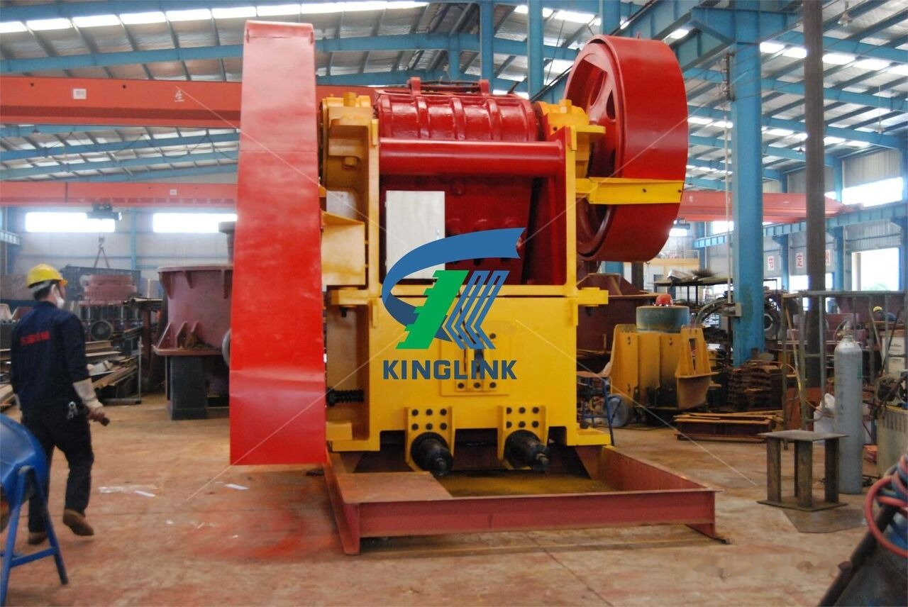 Kinglink PE1200X1500 Single toggle big Jaw Crusher - Žokļu drupinātājs: foto 4 Kinglink PE1200X1500 Single toggle big Jaw Crusher - Žokļu drupinātājs: foto 4