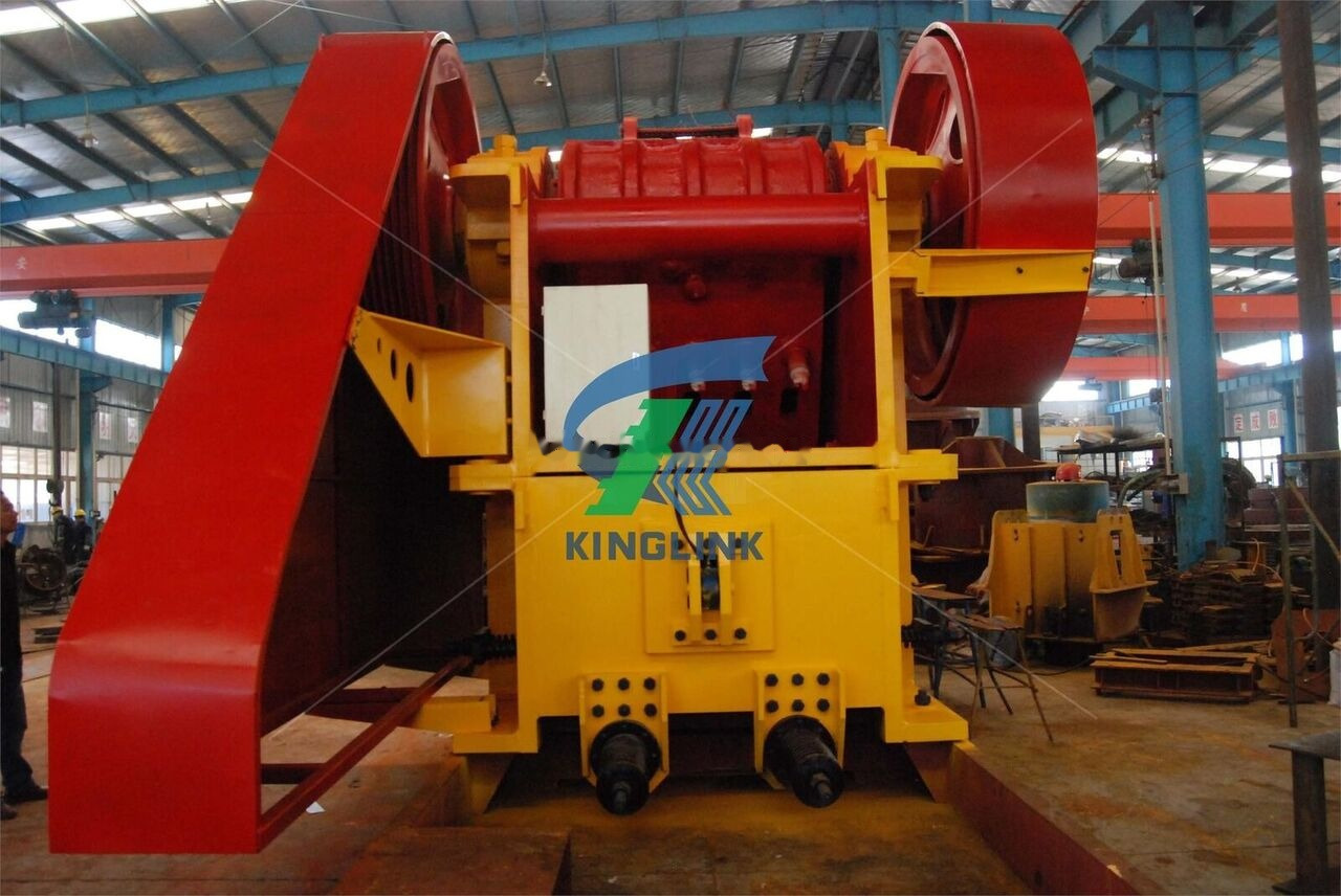 Kinglink PE1200X1500 Single toggle big Jaw Crusher - Žokļu drupinātājs: foto 5 Kinglink PE1200X1500 Single toggle big Jaw Crusher - Žokļu drupinātājs: foto 5